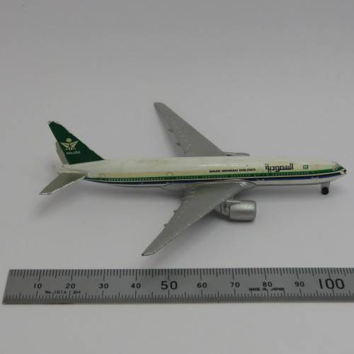 Schabak Boeing 777 die-cast model airplane