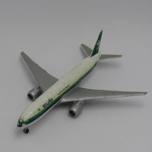Schabak Boeing 777 die-cast model airplane