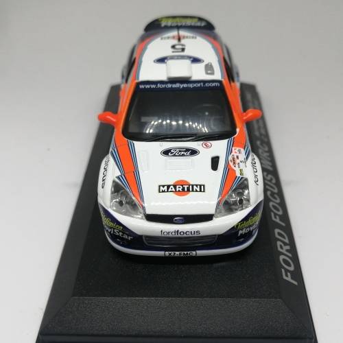 Ford Focus WRC die-cast rally model car - 2002 Acropolis Rally - #5 C. McRae / N. Grist