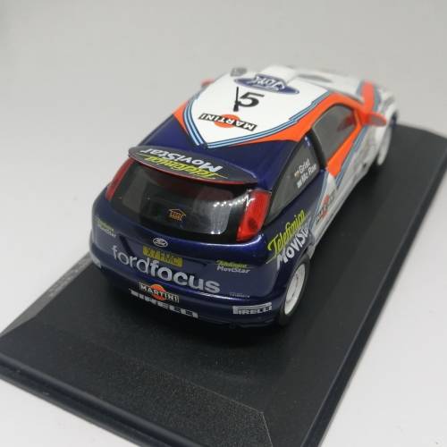 Ford Focus WRC die-cast rally model car - 2002 Acropolis Rally - #5 C. McRae / N. Grist