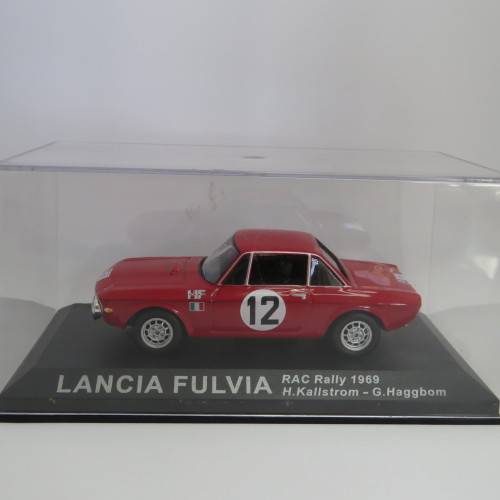 Lancia Fulvia die-cast rally model car - RAC Rally 1969 - Scale 1/43