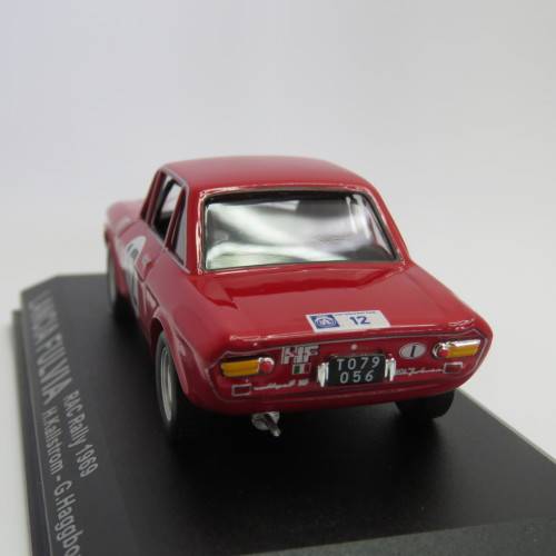 Lancia Fulvia die-cast rally model car - RAC Rally 1969 - Scale 1/43