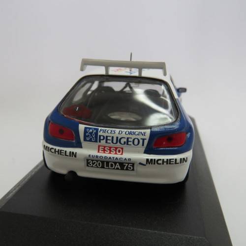 Peugeot 306 Maxi die-cast rally model car - 1996 Rallye de Monte Carlo - Scale 1/43