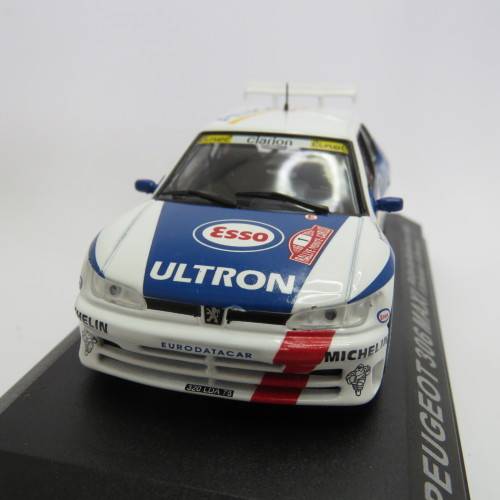 Peugeot 306 Maxi die-cast rally model car - 1996 Rallye de Monte Carlo - Scale 1/43