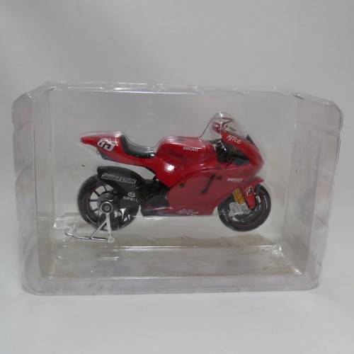 Maisto Ducati Desmosedici die-cast motorcycle - #65 Loris Capirossi - Scale 1/18 in box