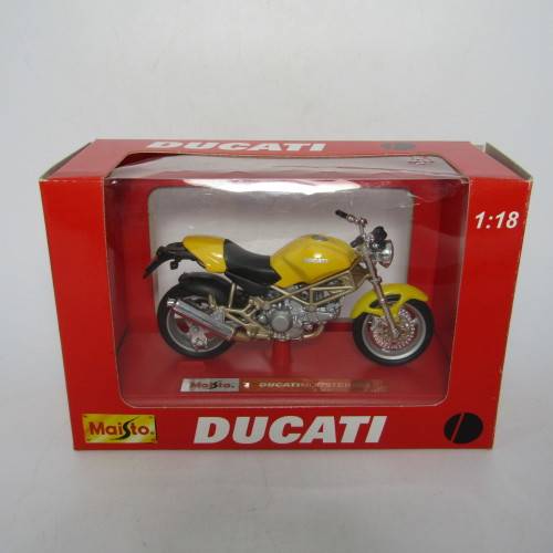 Maisto Ducati Monster 900 die-cast motorcycle - scale 1/18 in box