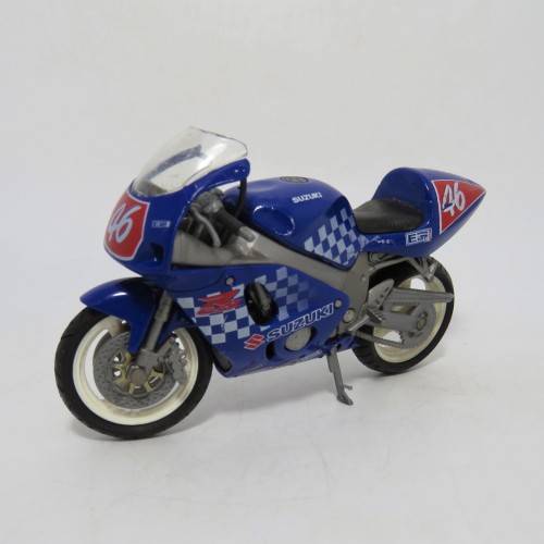 Majorette Suzuki GSX R 750 model motorcycle - #46 - Scale 1/18