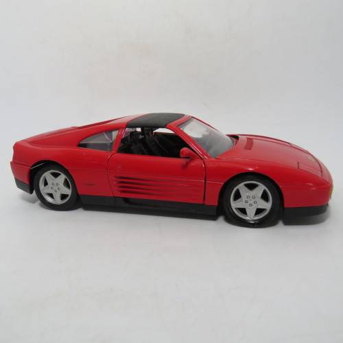 Welly Ferrrari 348 TS model car - Scale 1/24 - Tyres have flat spots