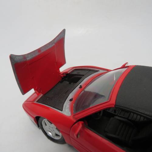 Welly Ferrrari 348 TS model car - Scale 1/24 - Tyres have flat spots