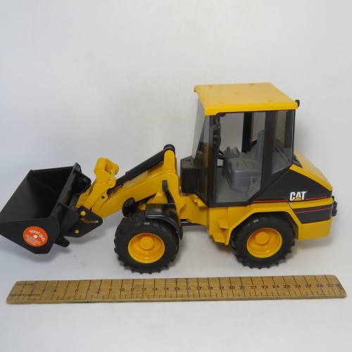 2005 Bruder CAT Wheel loader 1418/01 - Plastic - Scale 1/16