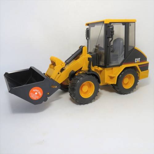 2005 Bruder CAT Wheel loader 1418/01 - Plastic - Scale 1/16