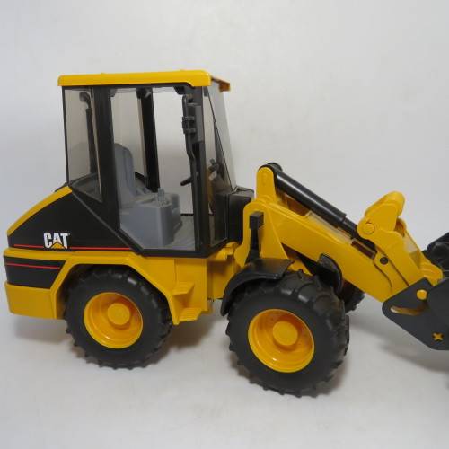 2005 Bruder CAT Wheel loader 1418/01 - Plastic - Scale 1/16