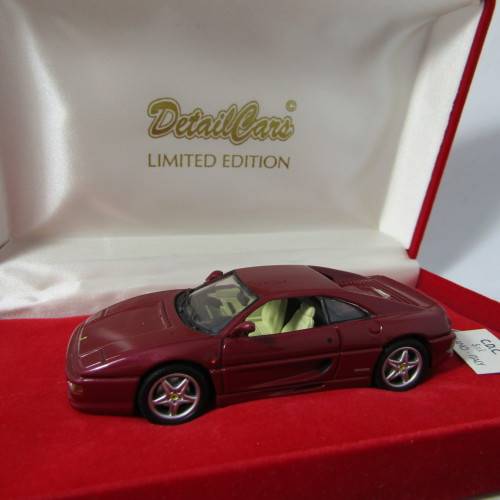 DetailCars Limited Edition 1995 Ferrari F355 model car - scale 1/43 - #432 in velvet display box
