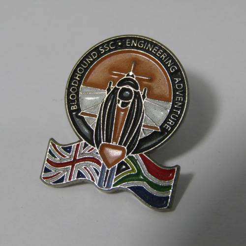 Bloodhound SSC Engineering adventure pin badge