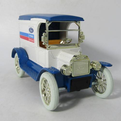ERTL 1917 Ford Model T van money box die-cast model - size 8.5 x 15cm