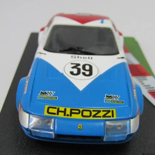 Ferrari 365 GTB4 racing model car - #39 - 1972 Le Mans 24th - scale 1/43