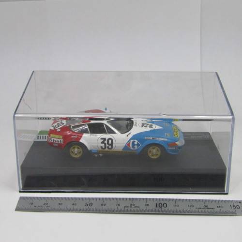 Ferrari 365 GTB4 racing model car - #39 - 1972 Le Mans 24th - scale 1/43