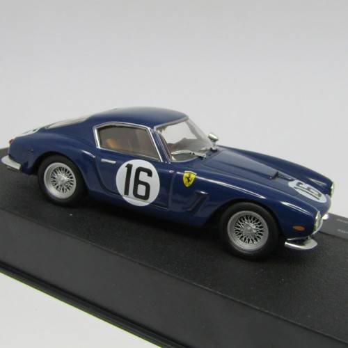 Ferrari 250 GT Berlinetta racing model car - #16 - 24h Le Mans 1960 - scale 1/43