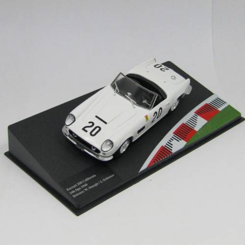 Ferrari 250 California racing model car - #20 - 24h Spa 1960 - scale 1/43