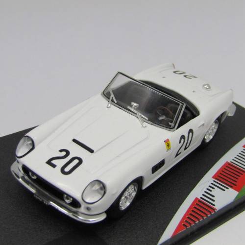 Ferrari 250 California racing model car - #20 - 24h Spa 1960 - scale 1/43