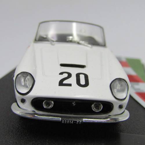 Ferrari 250 California racing model car - #20 - 24h Spa 1960 - scale 1/43