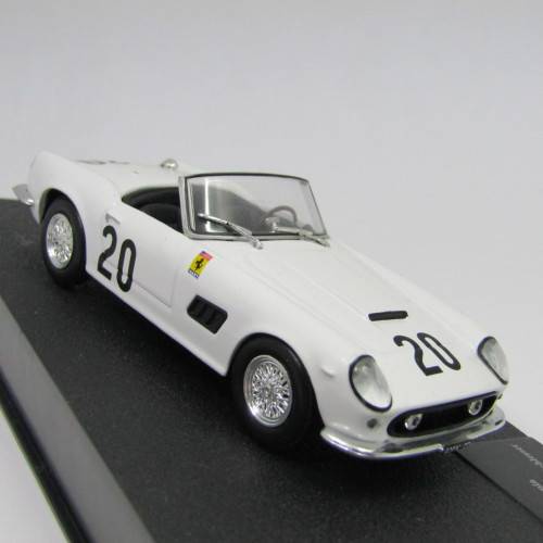 Ferrari 250 California racing model car - #20 - 24h Spa 1960 - scale 1/43