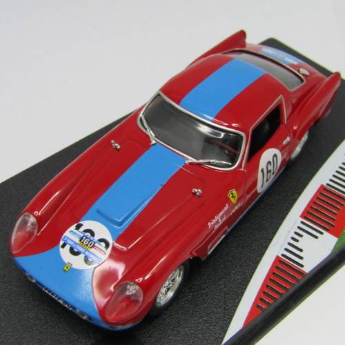 Ferrari 250 GTO Berlinetta racing model car - #160 - Tour de France 1958 - scale 1/43