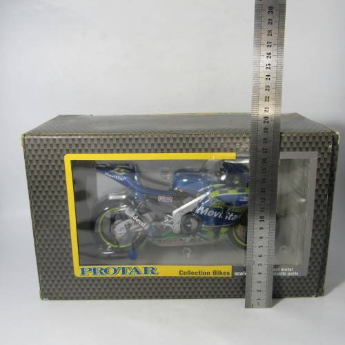 Protar 2004 Honda RC211V Team Movistar MotoGP model motorcycle - scale 1/9 in box