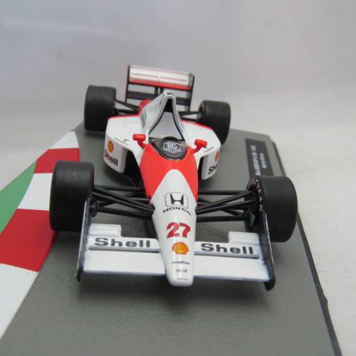 Formula 1 McLaren MP 4/5 B - 1990 model car - #27 Ayrton Senna - Scale 1/43