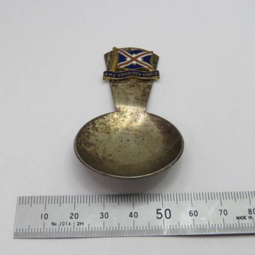 R.M.S Edinburgh Castle caddy spoon