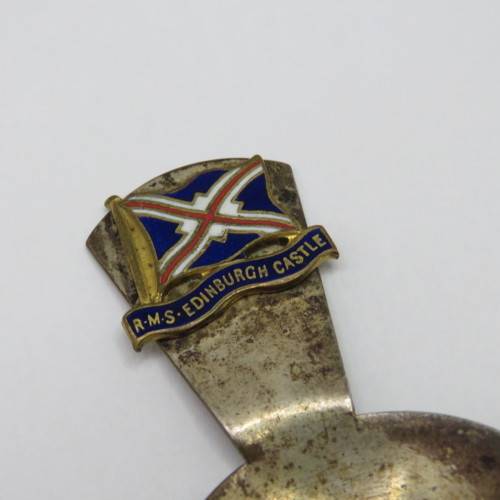 R.M.S Edinburgh Castle caddy spoon