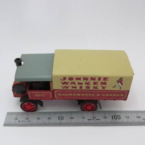 Matchbox Y-9 Yorkshire steam wagon - Johnnie Walker Whisky - Models of Yesteryear