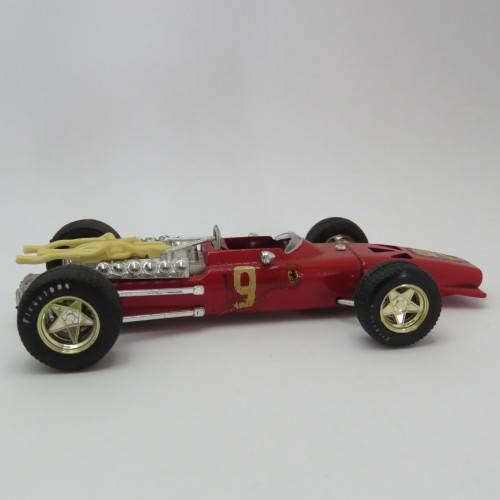 Brumm 1968 Ferrari 312 F1 racing model car #9 - Scale 1/43