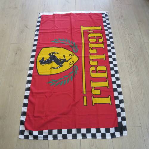 Ferrari racing flag - 153 x 88 cm