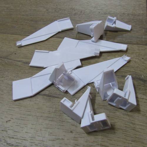 Lot of Carrera slot car racing track barriers