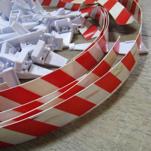 Lot of Carrera slot car racing track barriers