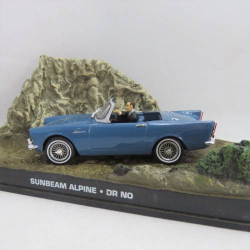 James Bond 007 Sunbeam Alpine model car - Dr No