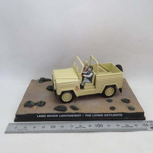 James Bond 007 Land Rover lightweight model car - The Living daylights