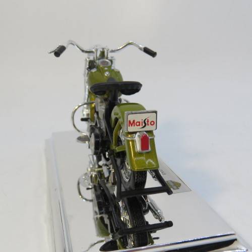 Maisto 1953 Harley Davidson 74 FL Hydra Glide model motorcycle in box - Scale 1/18