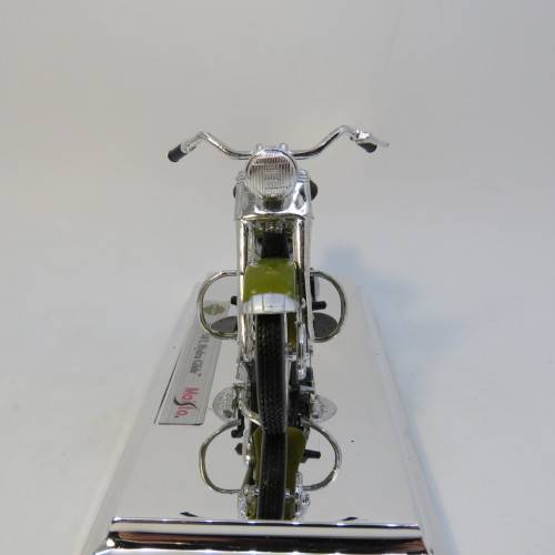 Maisto 1953 Harley Davidson 74 FL Hydra Glide model motorcycle in box - Scale 1/18