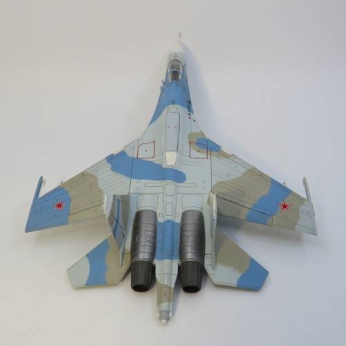 GainCorp Russian Sukhoi Su-27 Flanker die-cast model plane - Scale 1/72