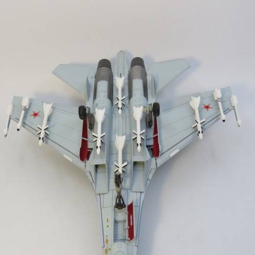 GainCorp Russian Sukhoi Su-27 Flanker die-cast model plane - Scale 1/72