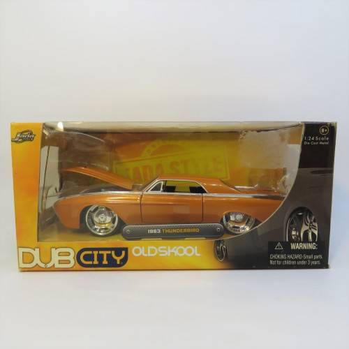 Jada Toys DUB City Old School 1963 Ford Thunderbird model car in box - Scale 1/24