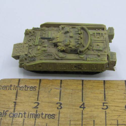 Lot of small combat tanks