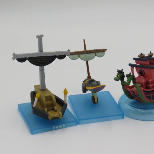 Lot of 5 Japanese Anime small marine ships