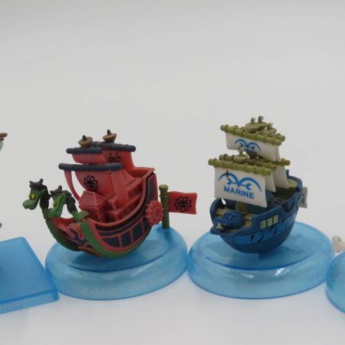 Lot of 5 Japanese Anime small marine ships