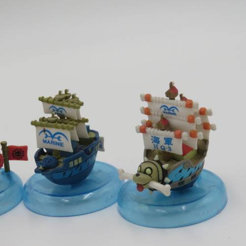 Lot of 5 Japanese Anime small marine ships