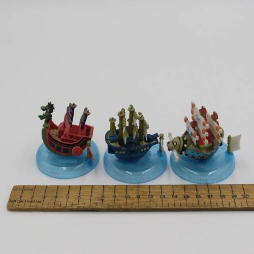 Lot of 5 Japanese Anime small marine ships