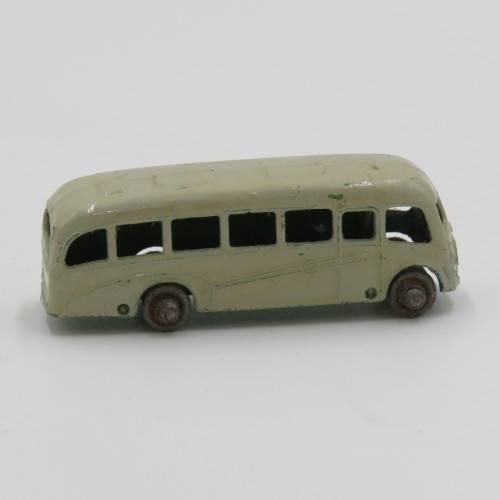 Vintage Lesney Matchbox Bedford Coach model car - Repainted
