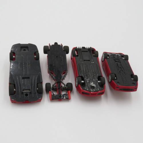 Lot of 4 Shell V Power Ferrari toy cars